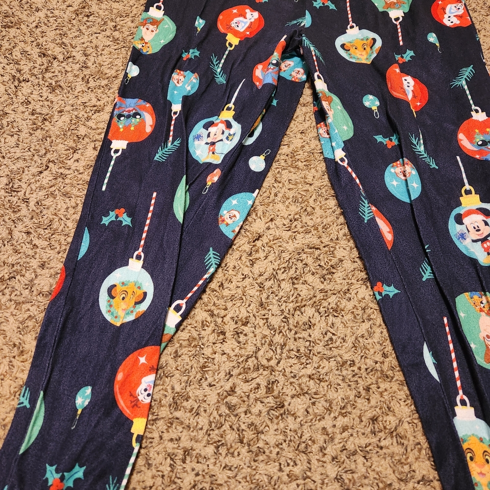 Kids Cartoon Print Pajama Bottoms